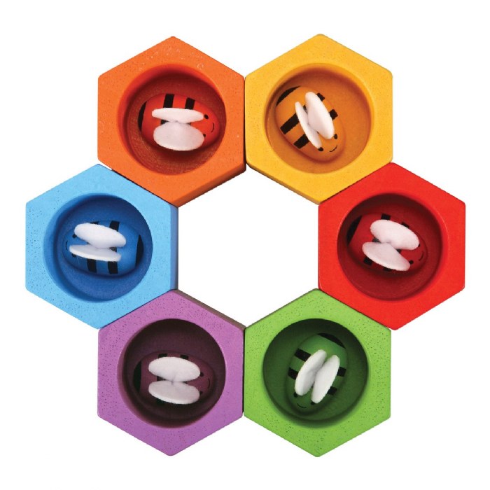 Alternate Image #1 of Eco Friendly Beehives Sorting and Stacking Game