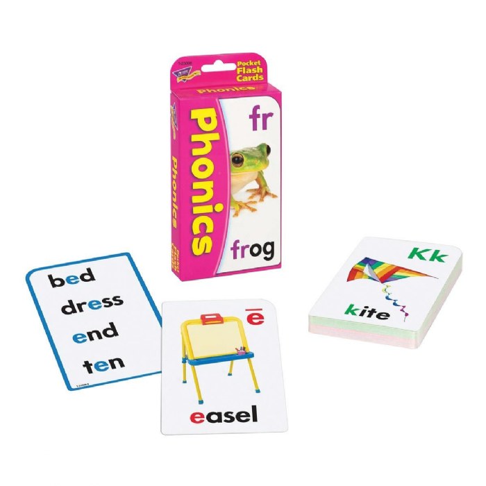 Alternate Image #1 of Phonics Flash Cards