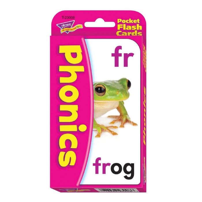 Alternate Image #1 of Phonics Flash Cards