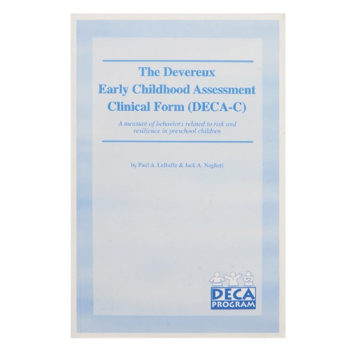 Alternate Image #1 of Devereux Early Childhood Assessment Clinical - DECA-C - Kit