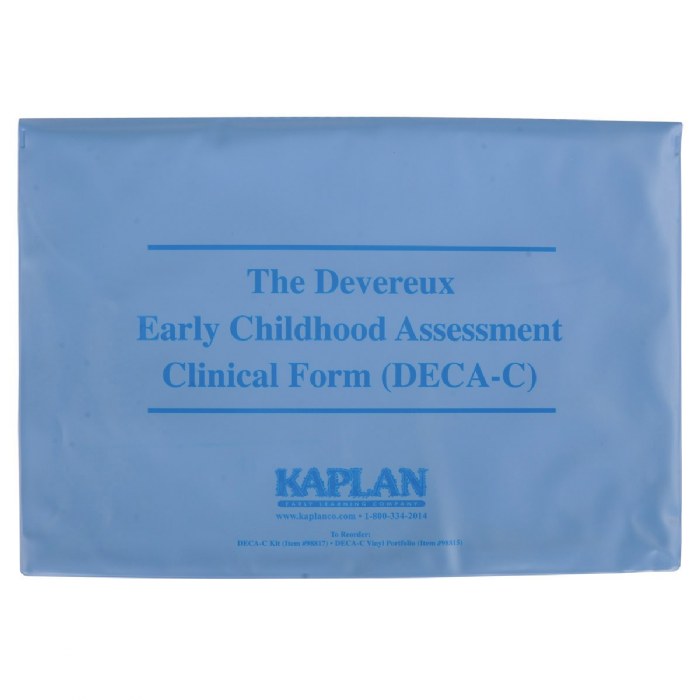 Alternate Image #1 of Devereux Early Childhood Assessment Clinical - DECA-C - Kit