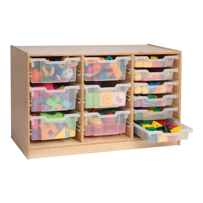 Alternate Image #1 of Easy View Dual Size Storage with Trays