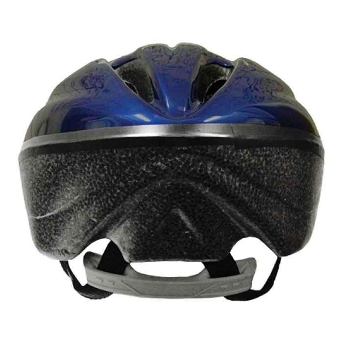 Alternate Image #1 of Child's Safety Helmet Size Small - Fluorescent Blue