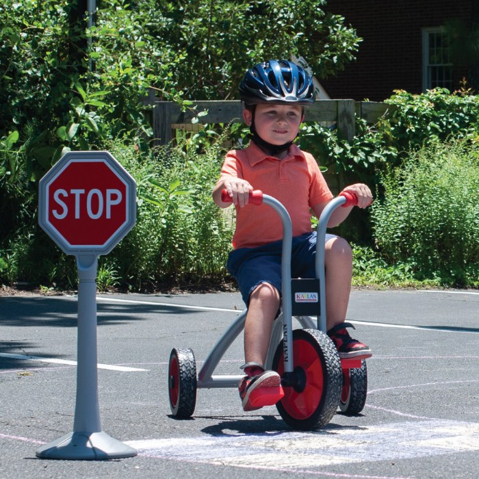 Alternate Image #1 of Child's Safety Helmet Size Small - Fluorescent Blue