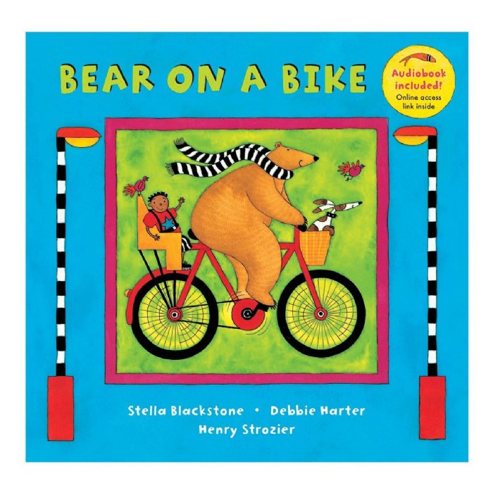 Primary Image of Bear on a Bike - Board Book