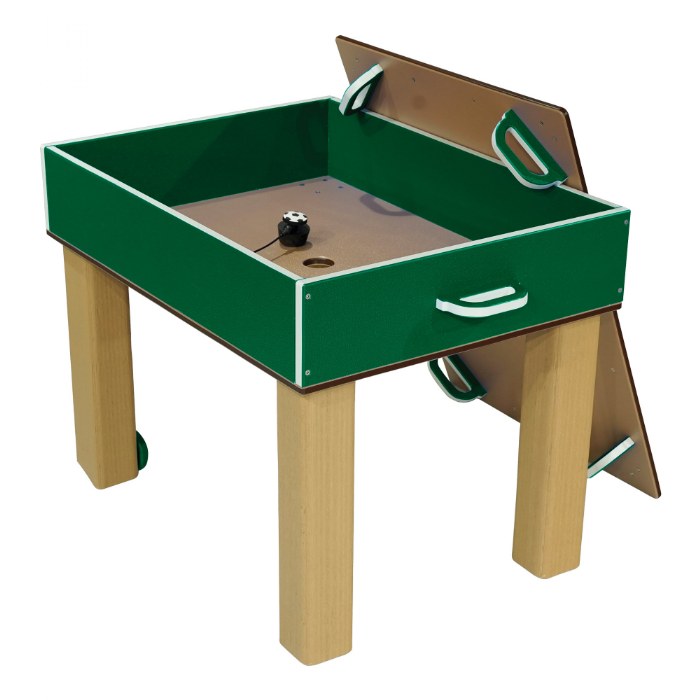 Alternate Image #1 of Nesting Nature Table - Toddler Height 20" - Green/Latte