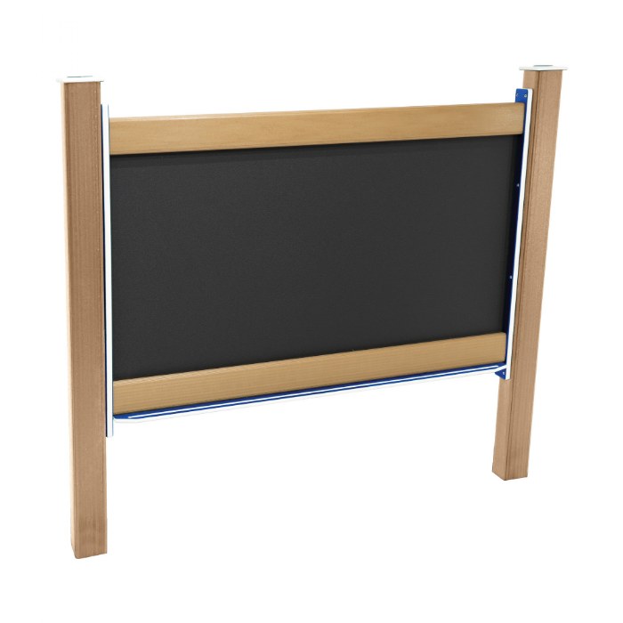 Alternate Image #1 of Magnetic Outdoor Chalkboard - In Ground
