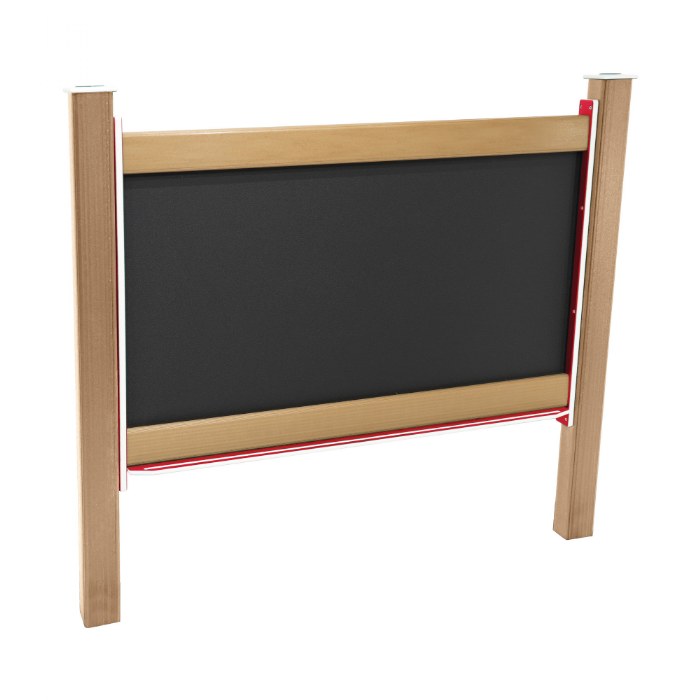 Alternate Image #1 of Magnetic Outdoor Chalkboard - In Ground