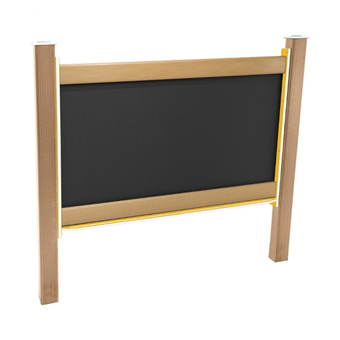 Primary Image of Magnetic Outdoor Chalkboard - In Ground