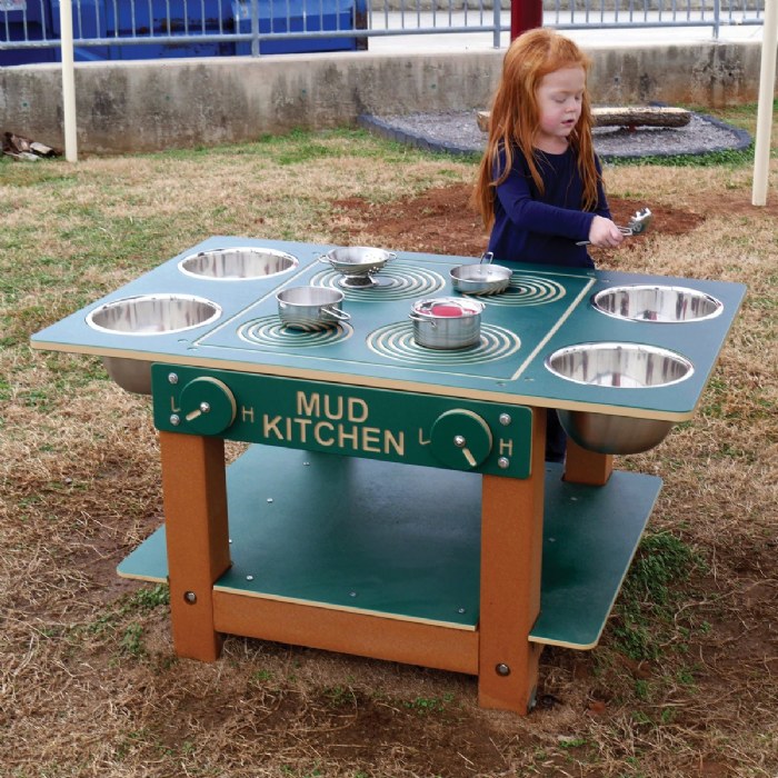 Alternate Image #1 of Mud Kitchen - Blue/Yellow
