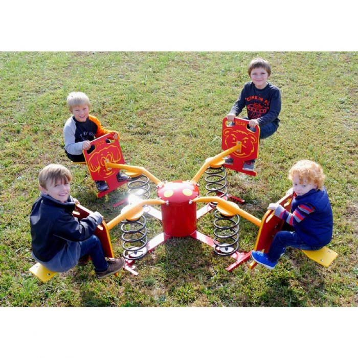 Alternate Image #1 of Animal Spring-A-Bout - Blue