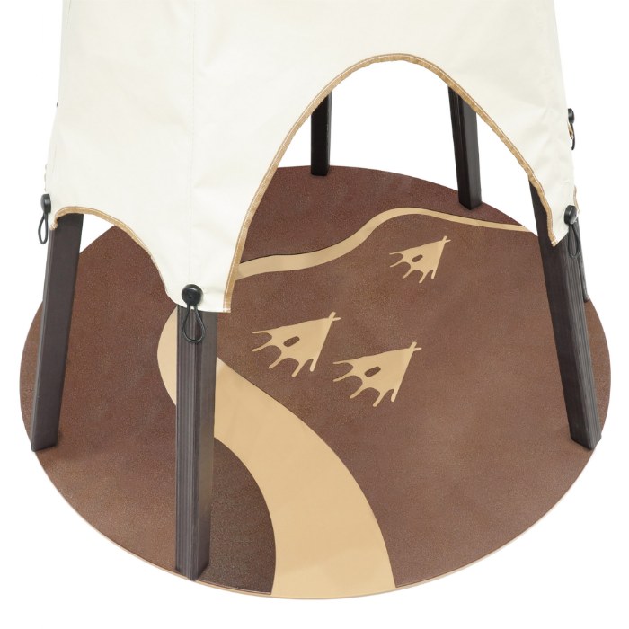 Alternate Image #1 of Tipi and Scalloped Covering