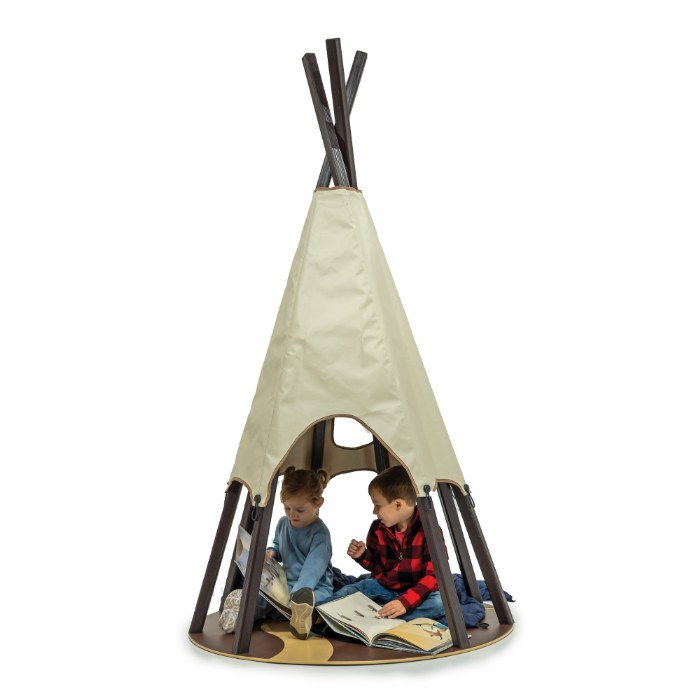 Alternate Image #1 of Tipi and Scalloped Covering
