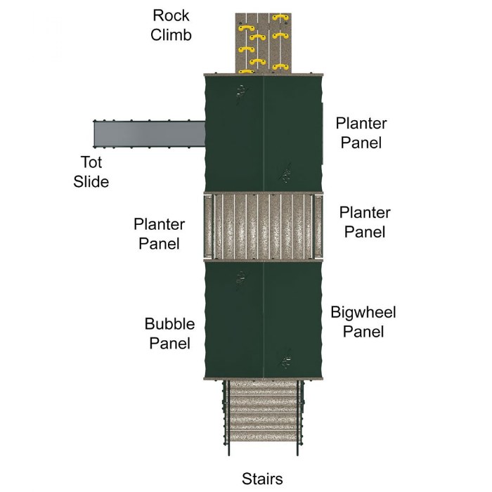 Alternate Image #1 of Tot City - Wood - Woodland
