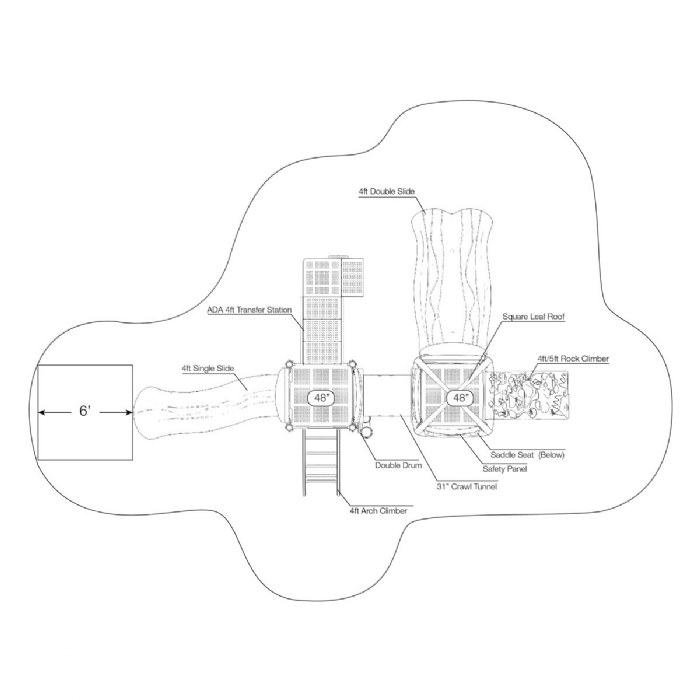 Alternate Image #1 of Eagle Rock - Natural Colors