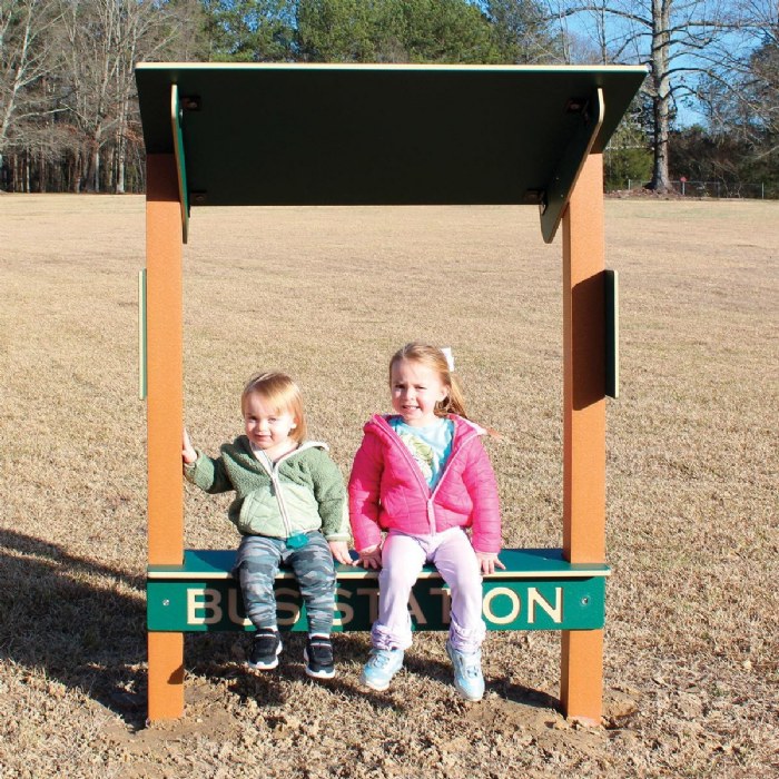Alternate Image #1 of Bus Station Bench