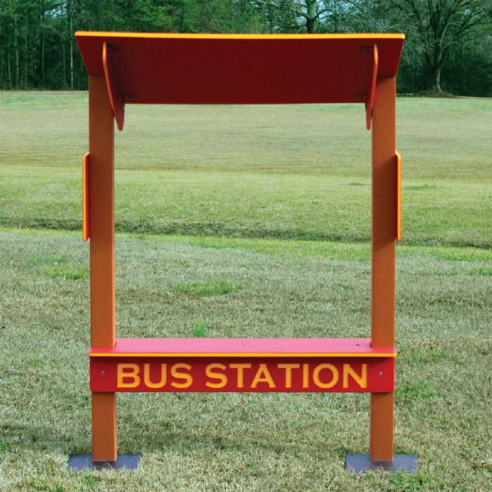 Alternate Image #1 of Bus Station Bench