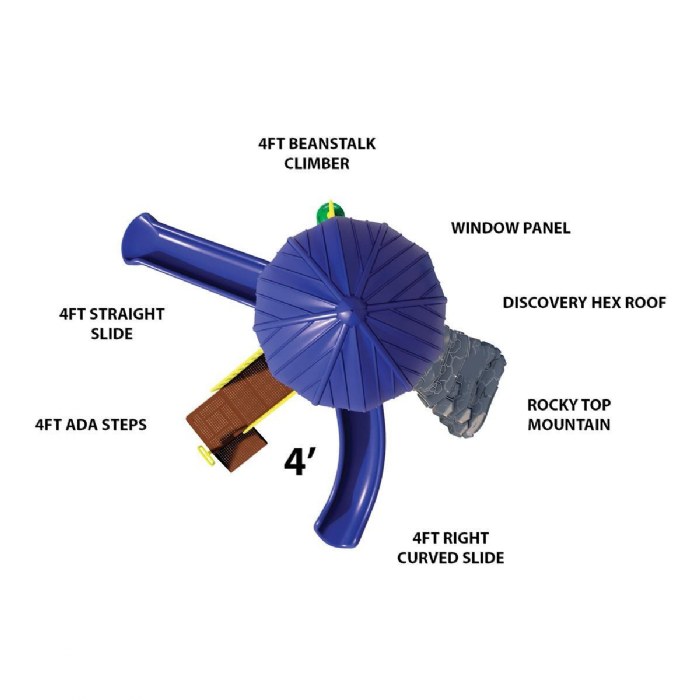 Alternate Image #1 of Hex Hive with Roof - Natural