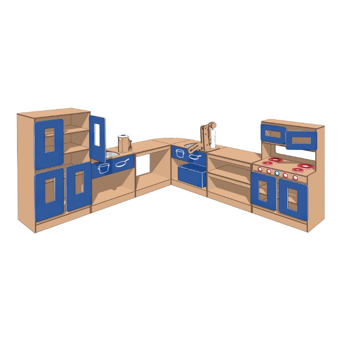 Primary Image of Kid Kitchen Complete Set - Blue