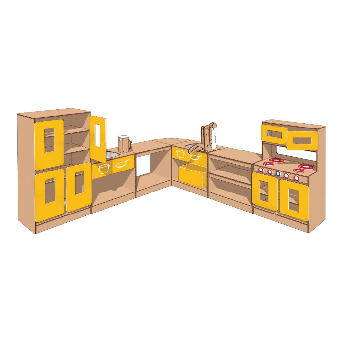 Primary Image of Kid Kitchen Complete Set - Yellow