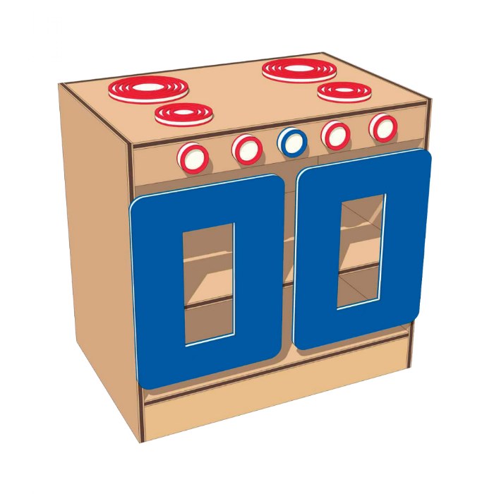 Primary Image of Kid Kitchen Stove - Blue