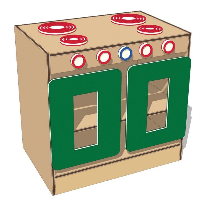 Alternate Image #1 of Kid Kitchen Complete Set - Blue