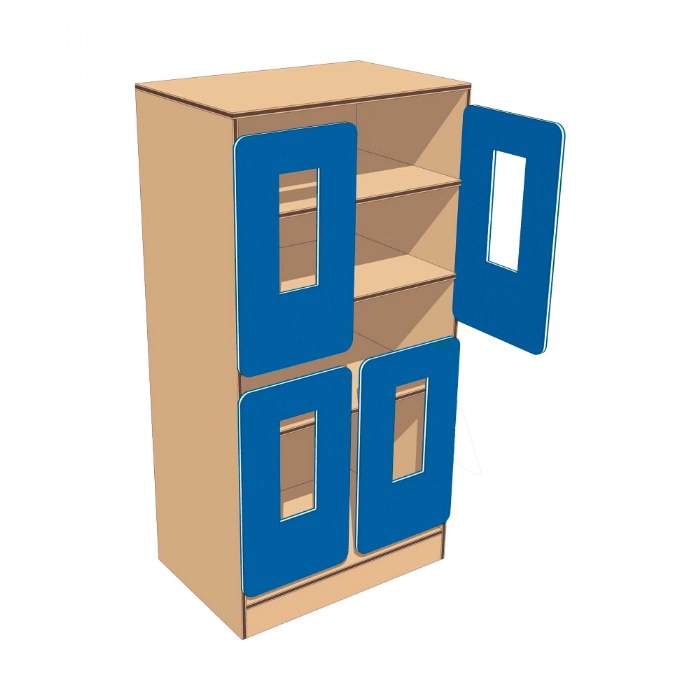 Primary Image of Kid Kitchen Refrigerator - Blue