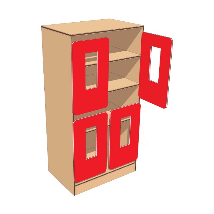 Primary Image of Kid Kitchen Refrigerator - Red