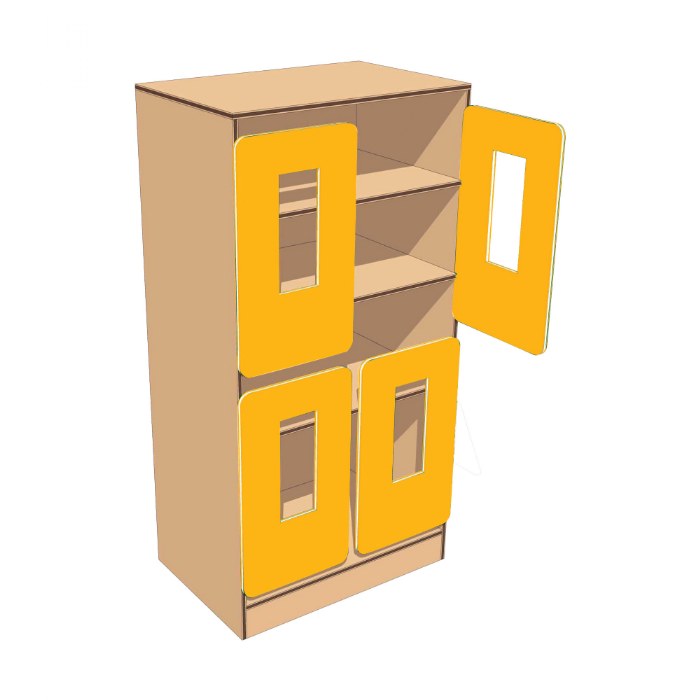 Primary Image of Kid Kitchen Refrigerator - Yellow