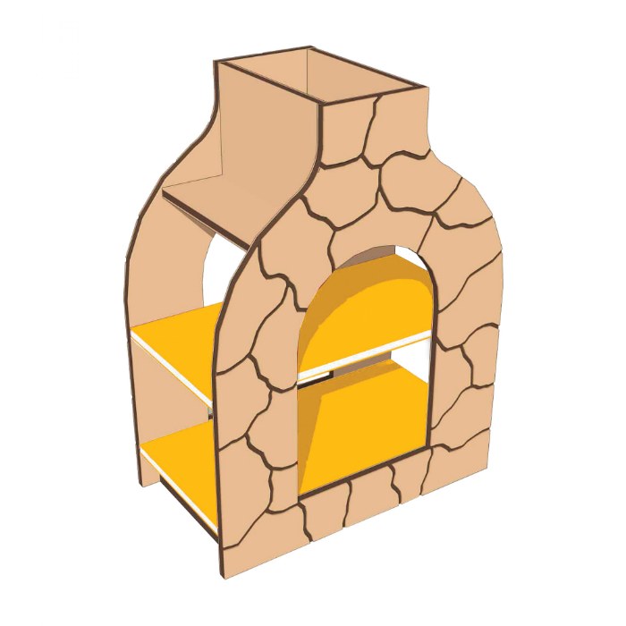 Primary Image of Kid Kitchen Outdoor Pizza Oven - Yellow