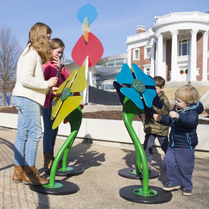 Alternate Image #1 of Musical Flower - Indigo - Portable