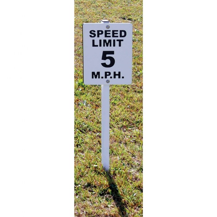 Primary Image of Traffic Sign - Speed Limit