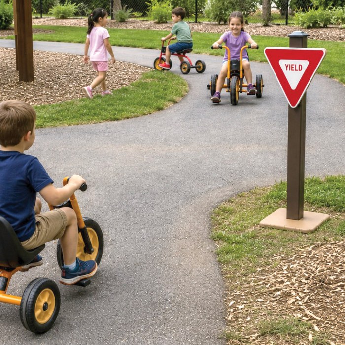 Alternate Image #1 of Traffic Signs - In-Ground Mount - Sold Separately