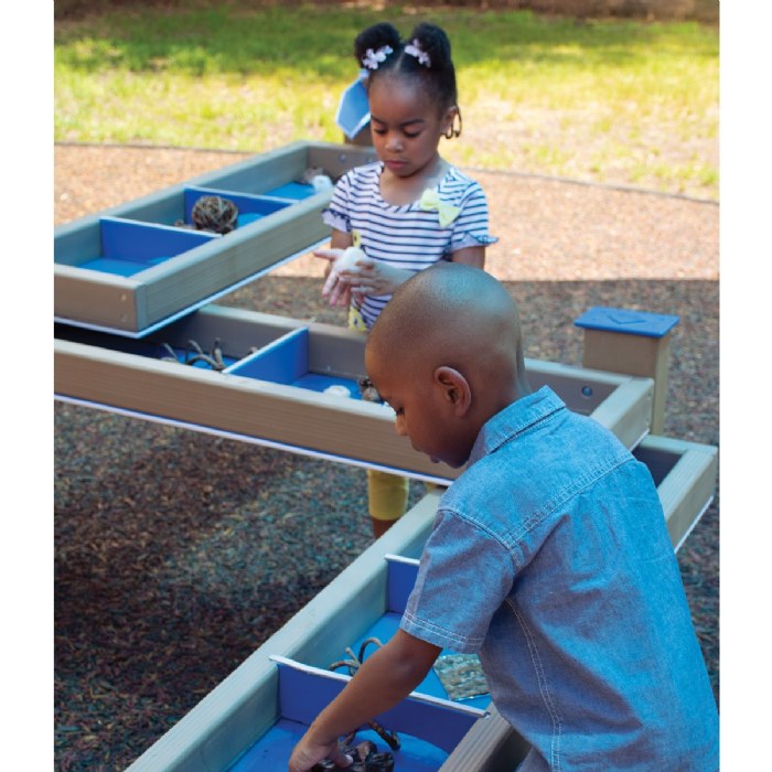 Alternate Image #1 of Triple Water Trough Zig-Zag - Portable