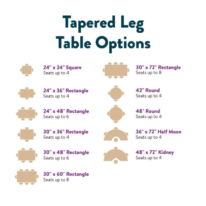 Alternate Image #1 of Nature Color 30" x 48" Rectangle Table with Adjustable Legs