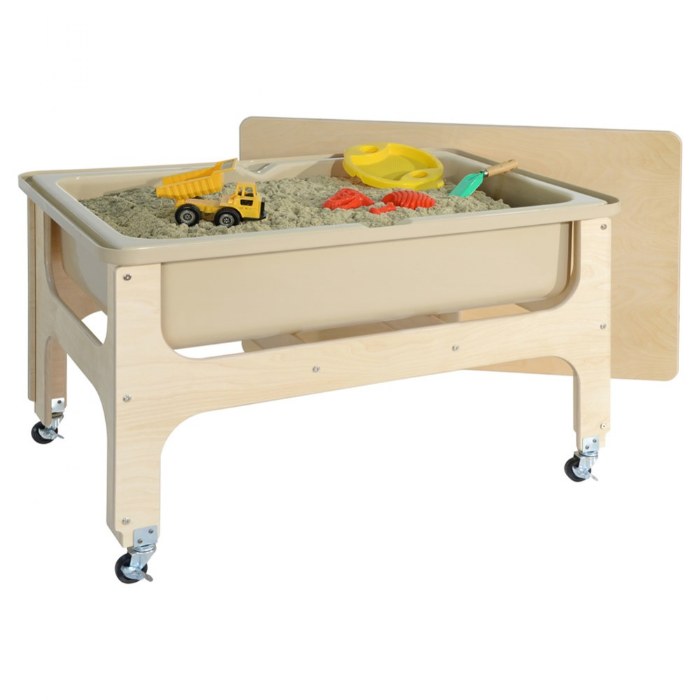 Primary Image of Deluxe Toddler Size Sand and Water Table with Lid