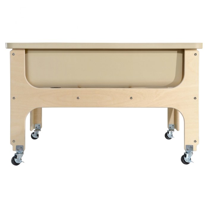 Alternate Image #1 of Deluxe Toddler Size Sand and Water Table with Lid