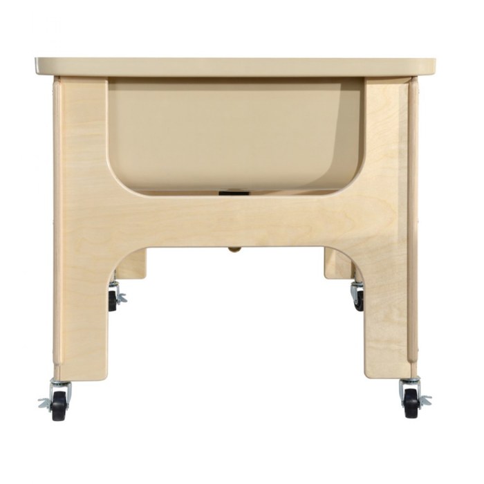 Alternate Image #1 of Deluxe Toddler Size Sand and Water Table with Lid