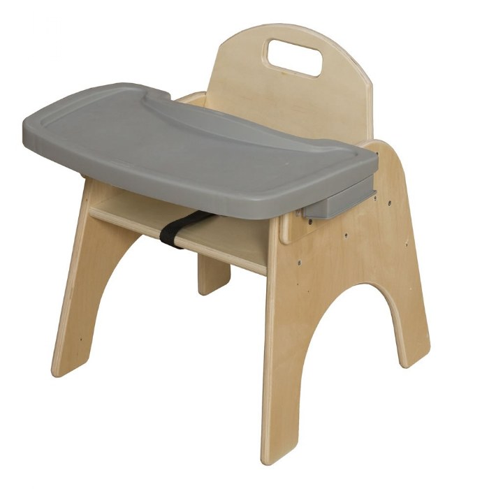 Primary Image of Woodie with Adjustable Tray - 11" Seat Height