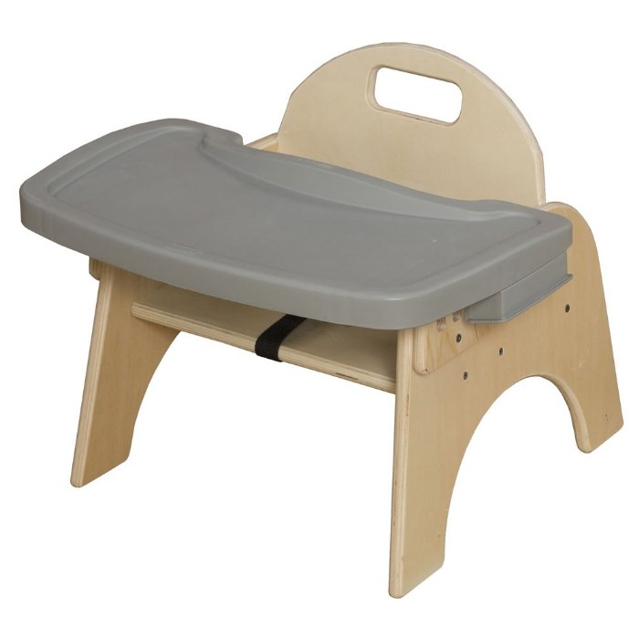 Primary Image of Woodie with Adjustable Tray - 7" Seat Height