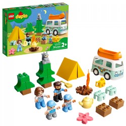 LEGO® DUPLO® Town Family Camping Van Adventure - 10946