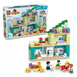 Image of LEGO&reg; DUPLO&reg; 3-In-1 Modern Family House with Figures - 10470
