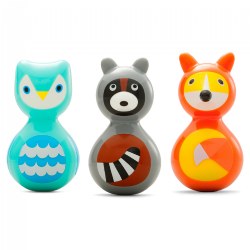 Woodland Animals Wobble Toys For Toddlers