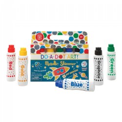 Image of Do-A-Dot Art Metallic Shimmer Paint Dot Markers - Set of 5