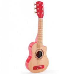 Red Flame Children's First Musical Guitar