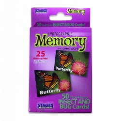 Insects & Bugs Memory Matching Game