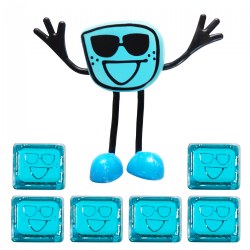 Glo Pals Character Blair & Blue Light Up Water Cubes