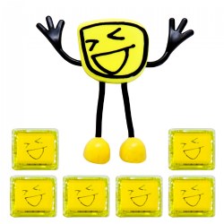 Glo Pals Character Alex & 6 Yellow Light Up Water Cubes