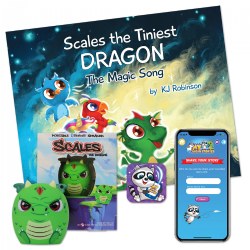 Audio Pet Scales The Dragon - Bundle Includes Book