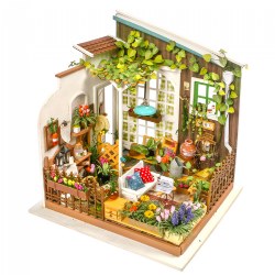DIY 3D Wooden Puzzles -  Miniature House: Miller's Garden